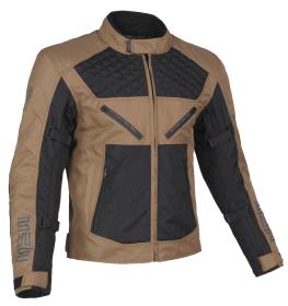 ACE JACKET BLACK-BROWN textilná pánska moto bunda