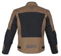 ACE JACKET BLACK-BROWN textilná pánska moto bunda