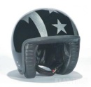 Jet Black  Silver Thunderbolt